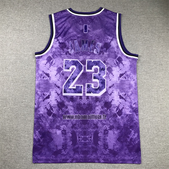 Maillot Los Angeles Lakers LeBron James NO 23 Select Series 2023 Volet